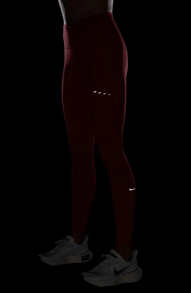 NIKE Swift High-Waisted Pocket 7/8 Running Leggings 6