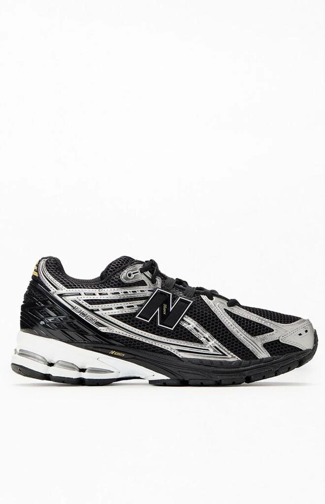 New Balance Black & Silver Metallic 1906R Shoes 1