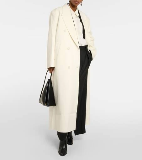 The Frankie Shop Gaia oversized wool-blend coat 2