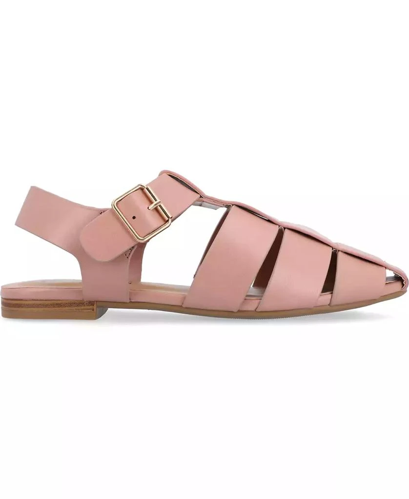 Journee Collection Women's Cailinna Caged Flats 2