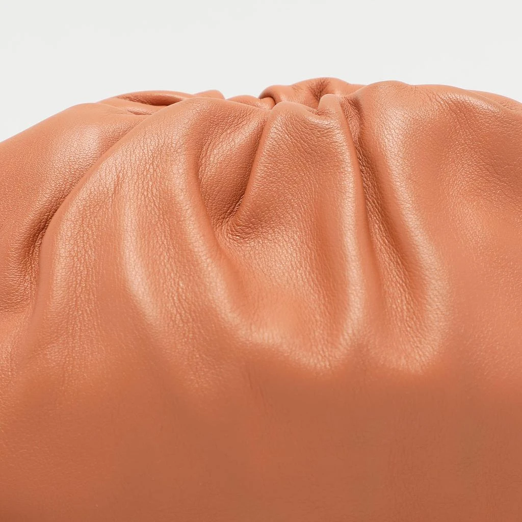 Bottega Veneta Bottega Veneta Brown Leather Small The Pouch Clutch 5
