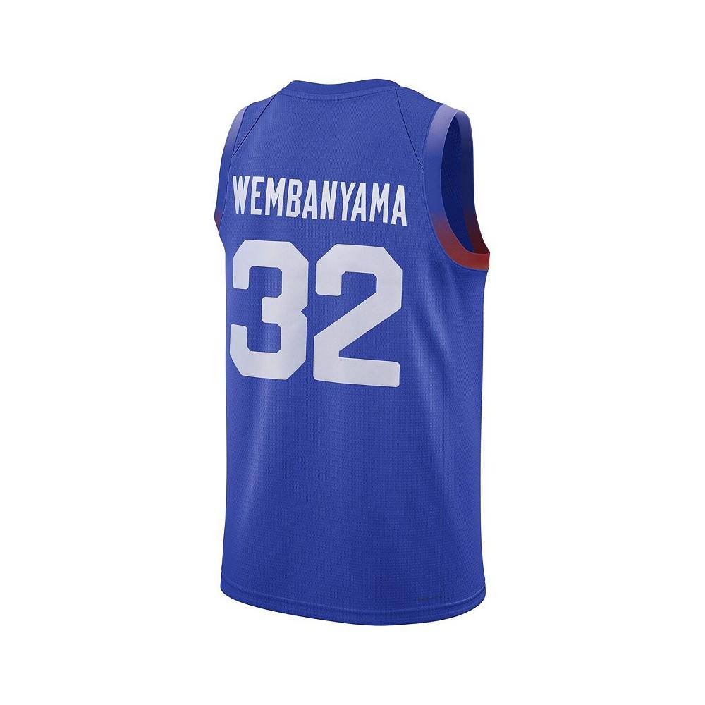 Jordan Men's Victor Wembanyama Royal France Basketball 2024 Summer Olympics Player Limited Basketball Jersey