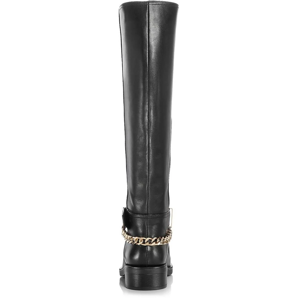 Aqua RILEY Womens Leather Round toe Knee-High Boots 3