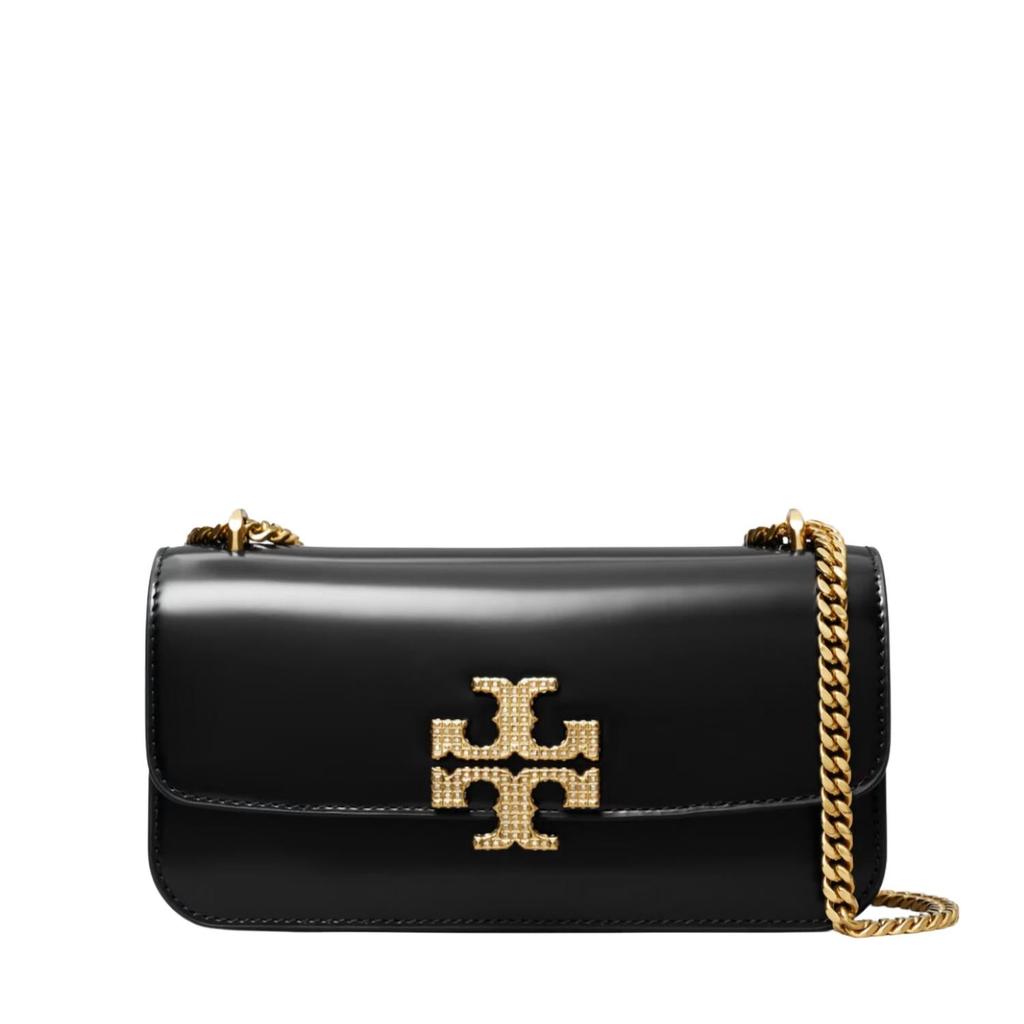Tory Burch Tory Burch - Eleanor Pave Spazzolato E/W Small Convertible Shoulder Bag