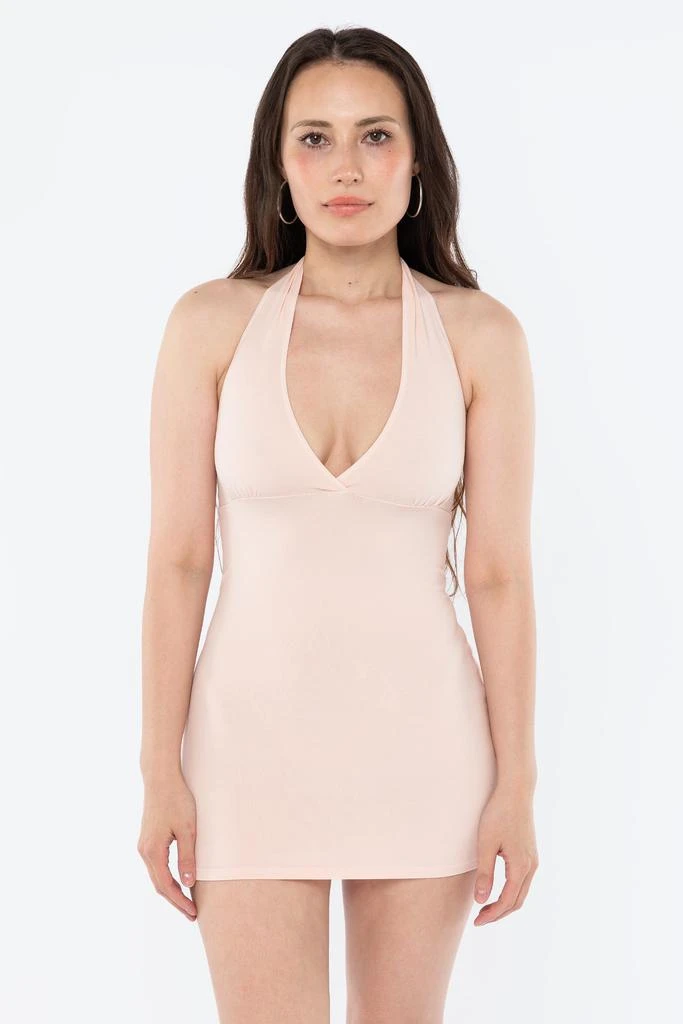 Los Angeles Apparel 8372 - Cotton Spandex Halter Mini Dress 28