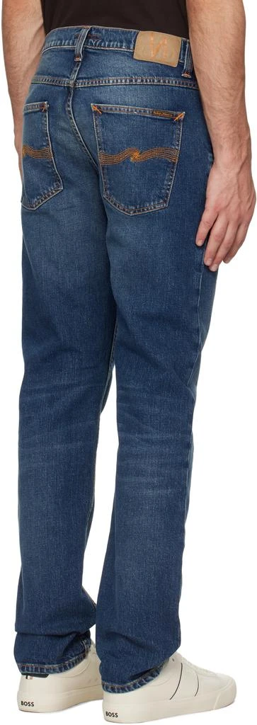 Nudie Jeans Blue Solid Ollie Jeans 3