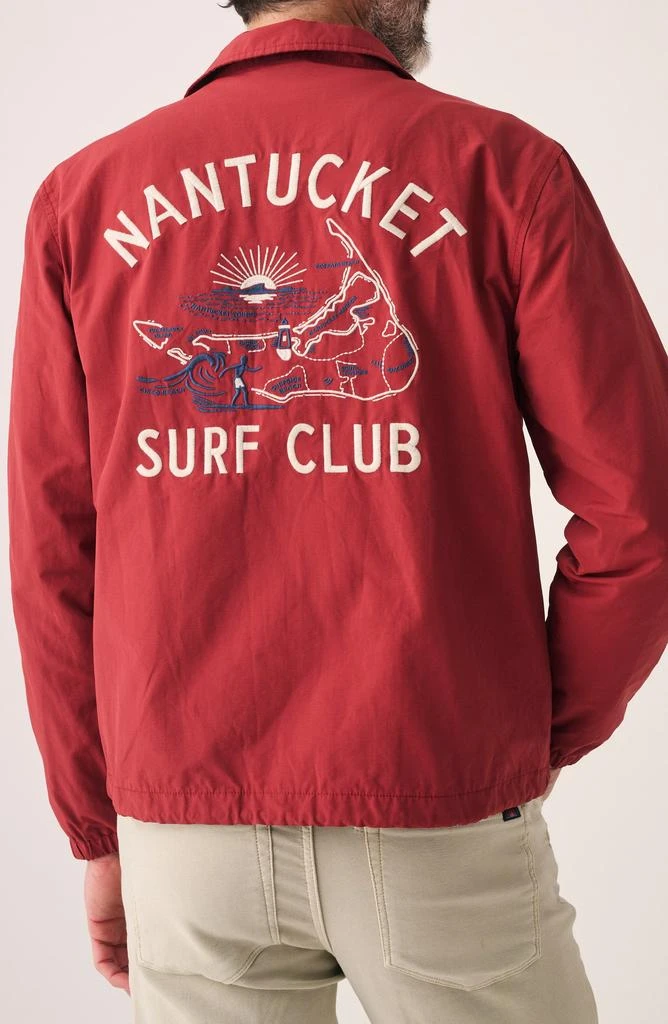 Faherty Nantucket Coaches Water Resistant Jacket 2