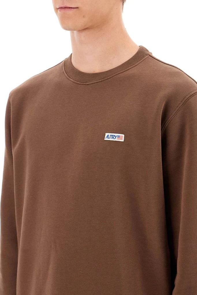 Autry relaxed fit crewneck sweat 4