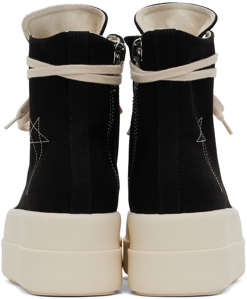 Rick Owens Black Porterville Double Bumper Sneakers - Casual Rick Owens Black Porterville Double Bumper Sneakers - Casual