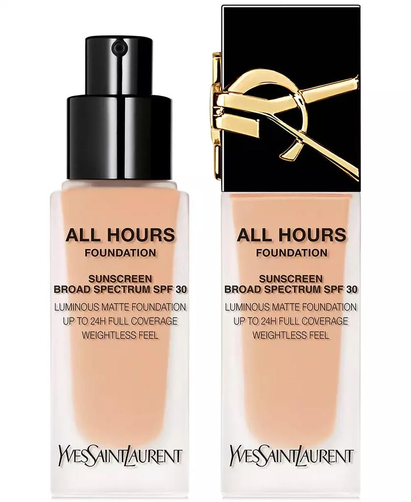 Yves Saint Laurent All Hours Luminous Matte Foundation SPF 30