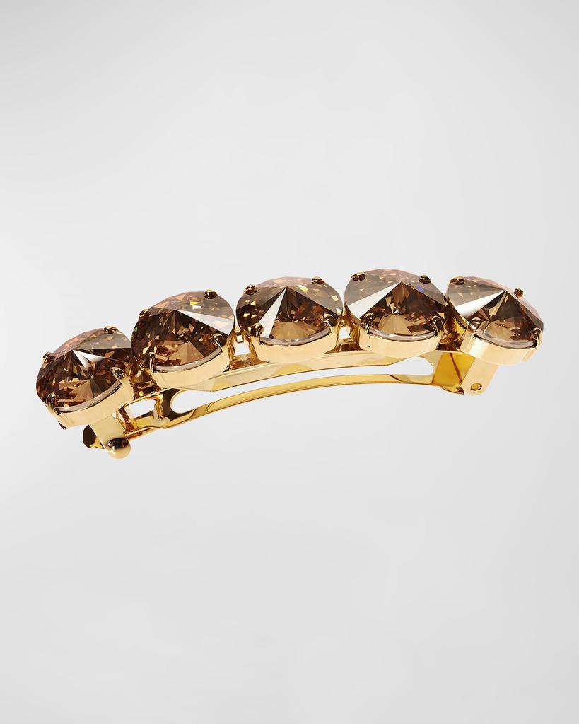 L. Erickson Rock Star Crystal French Barrette