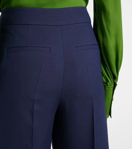 Valentino Crepe Couture wide-leg pants 6