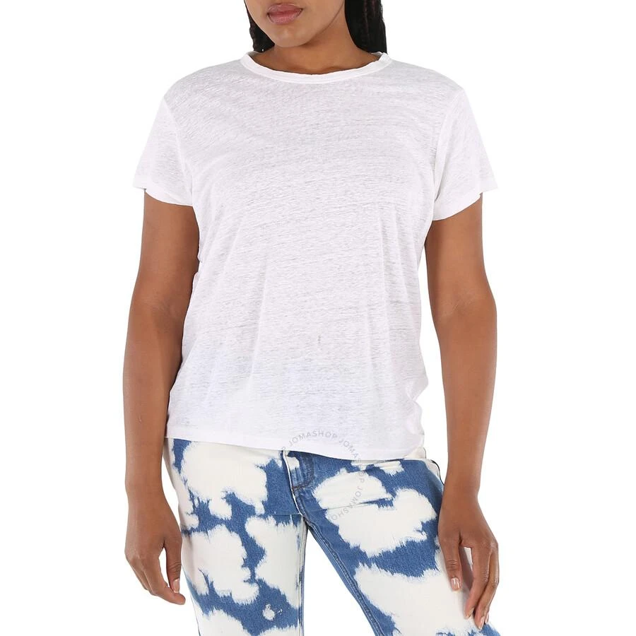 Polo Ralph Lauren Ladies Short-sleeve Crewneck Linen T-shirt 1