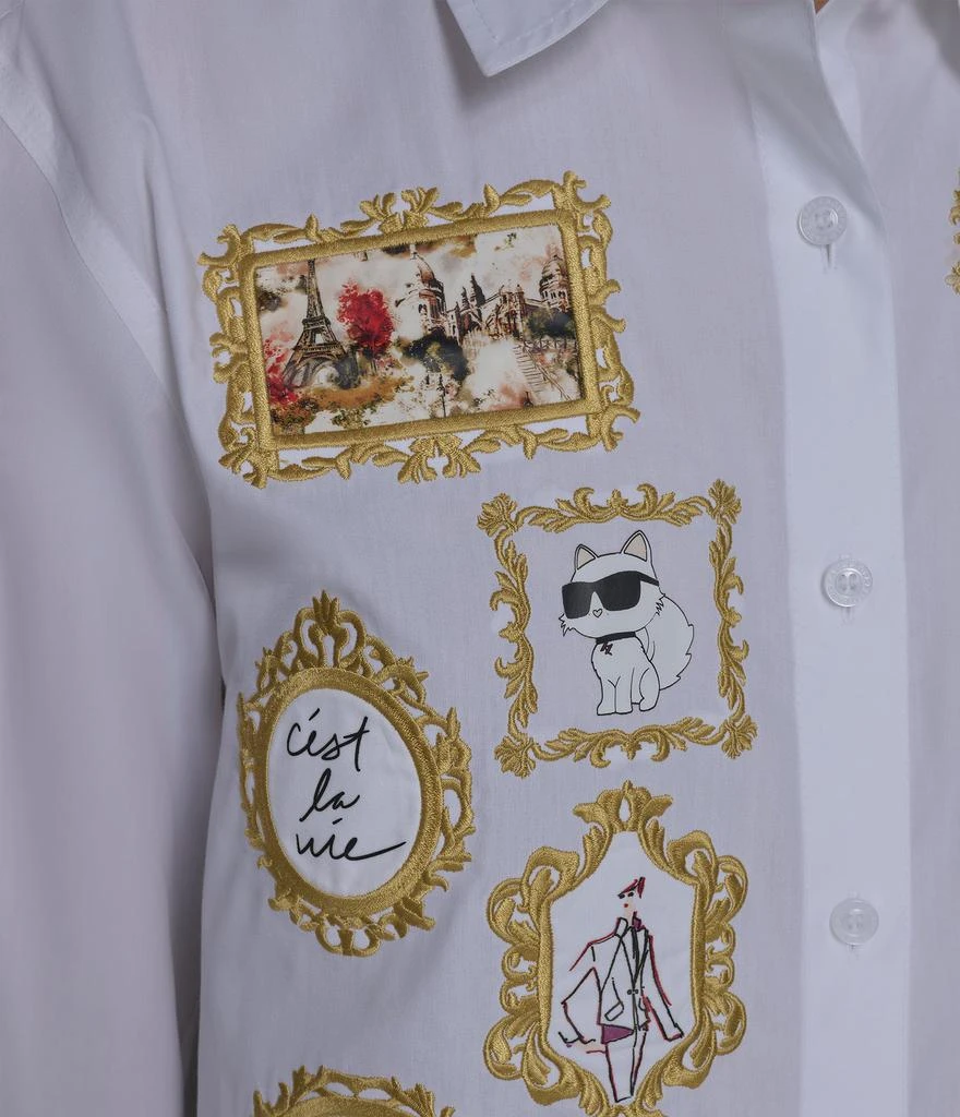 Karl Lagerfeld Paris ROCOCO POPLIN SHIRT 7