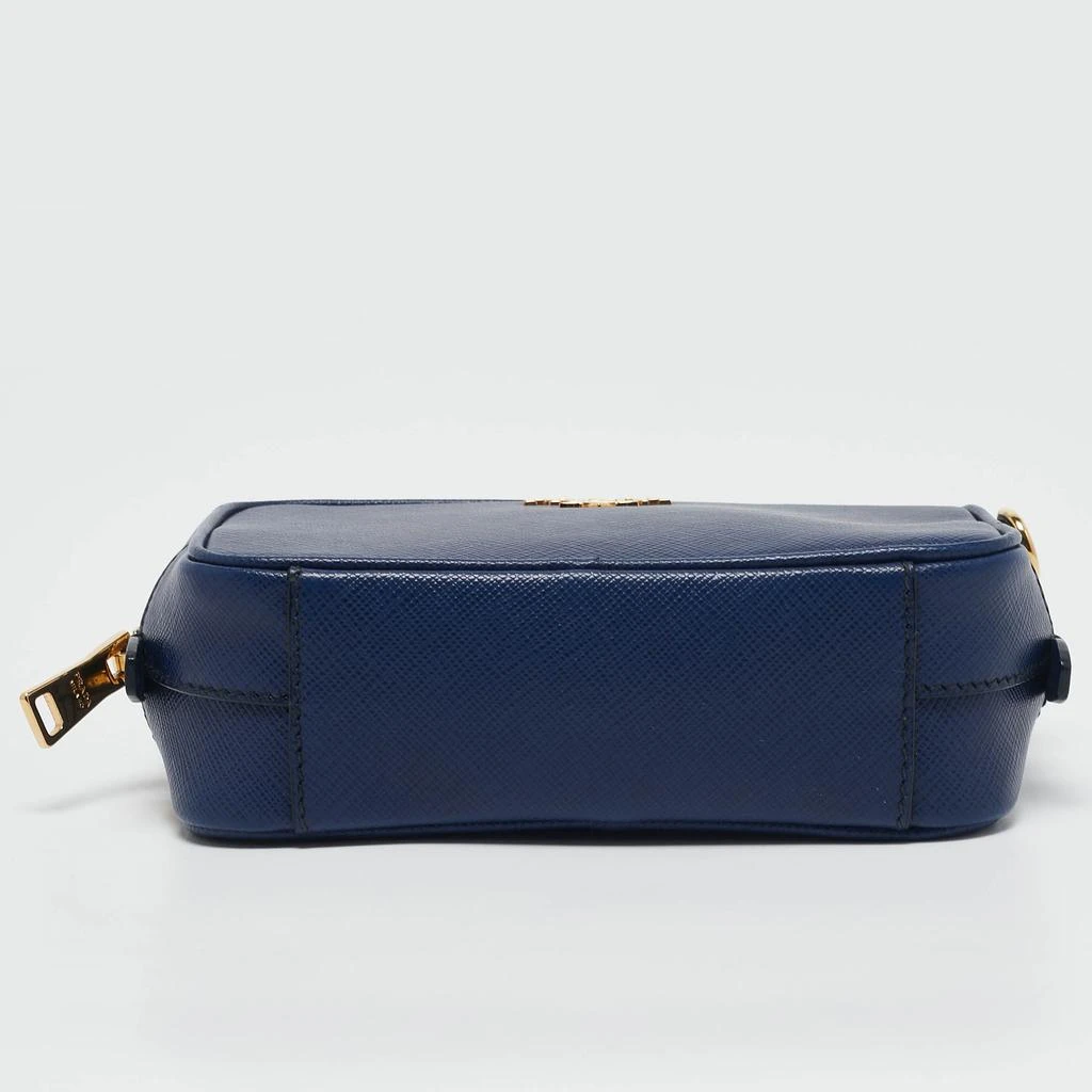 Prada Prada Navy Blue Saffiano Lux Leather Mini Camera Crossbody Bag 6