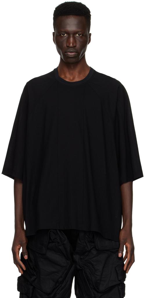 Julius Black Paneled T-Shirt