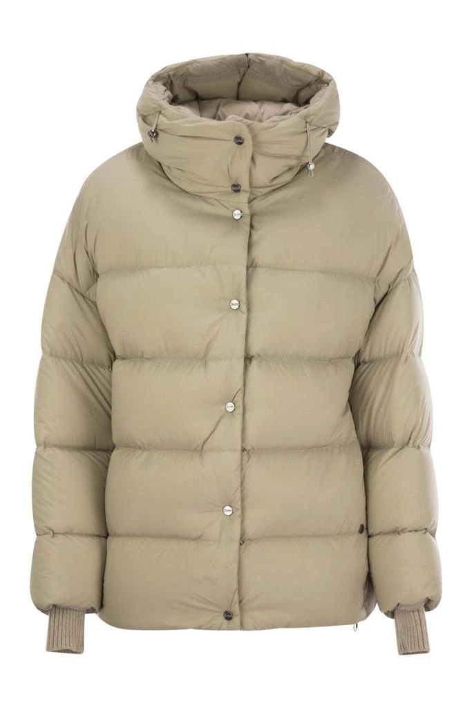 Herno NYLON MICROFIBRE BOMBER JACKET 1