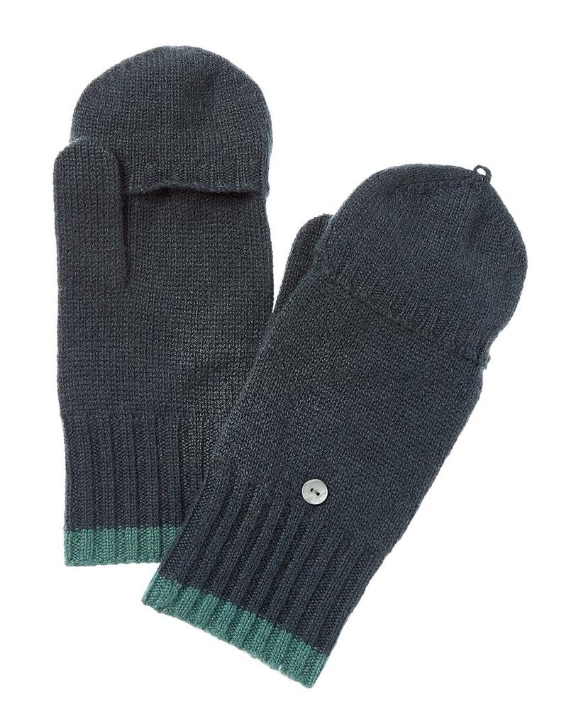 Amicale Cashmere Pop Top Cashmere Gloves
