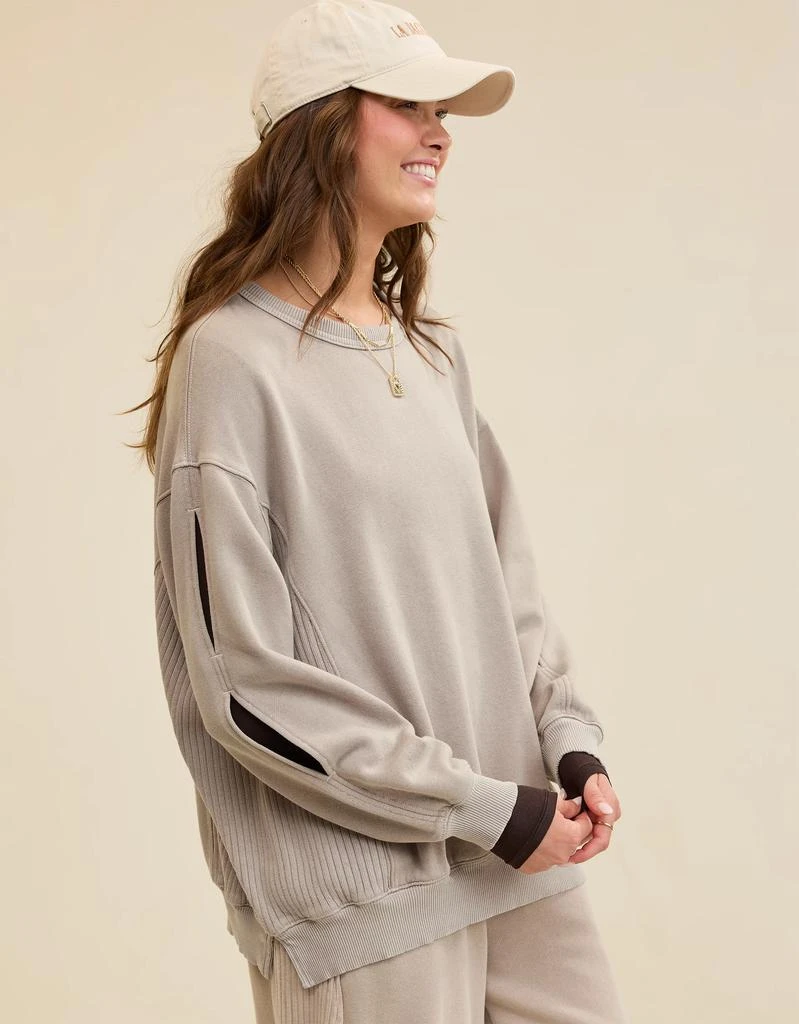 Aerie Aerie Très Chic Keyhole Sweatshirt 1
