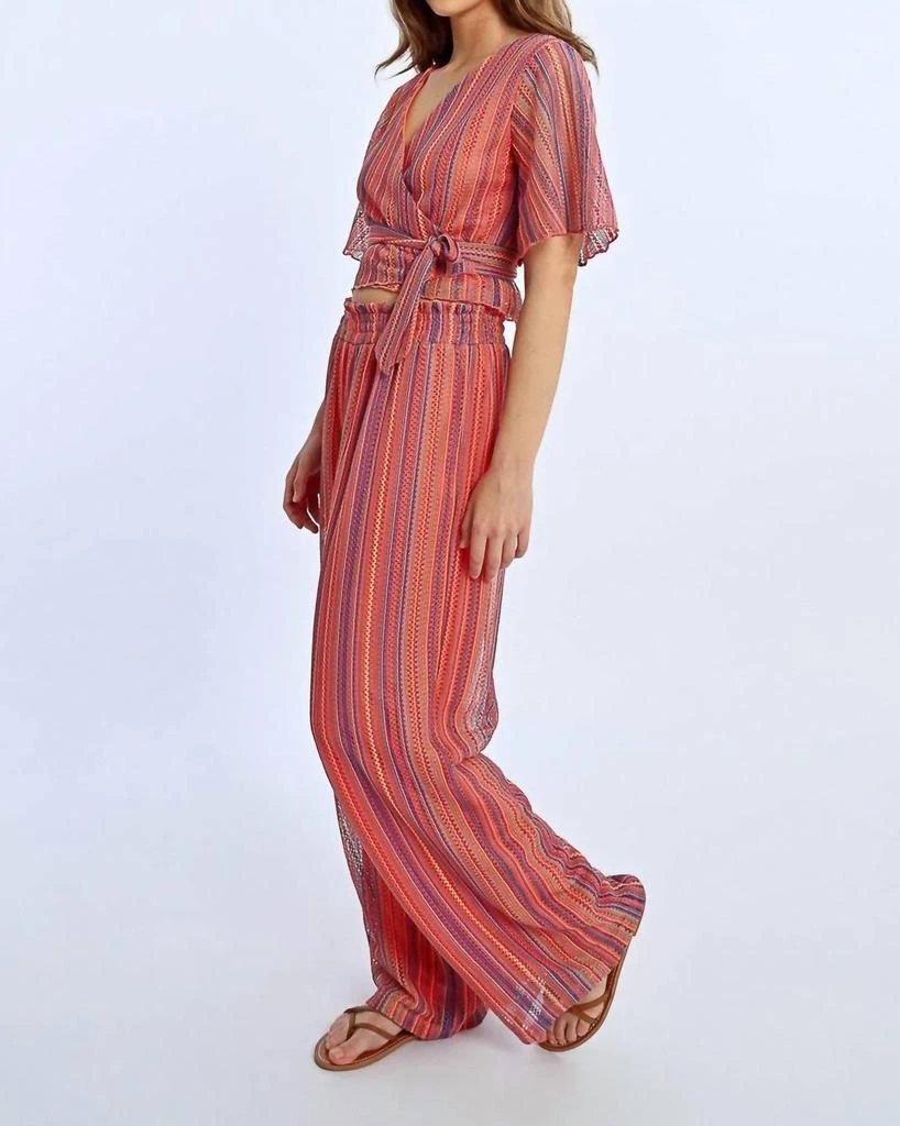 Molly Bracken Molly Bracken - Knitted Wide-leg Pants 3