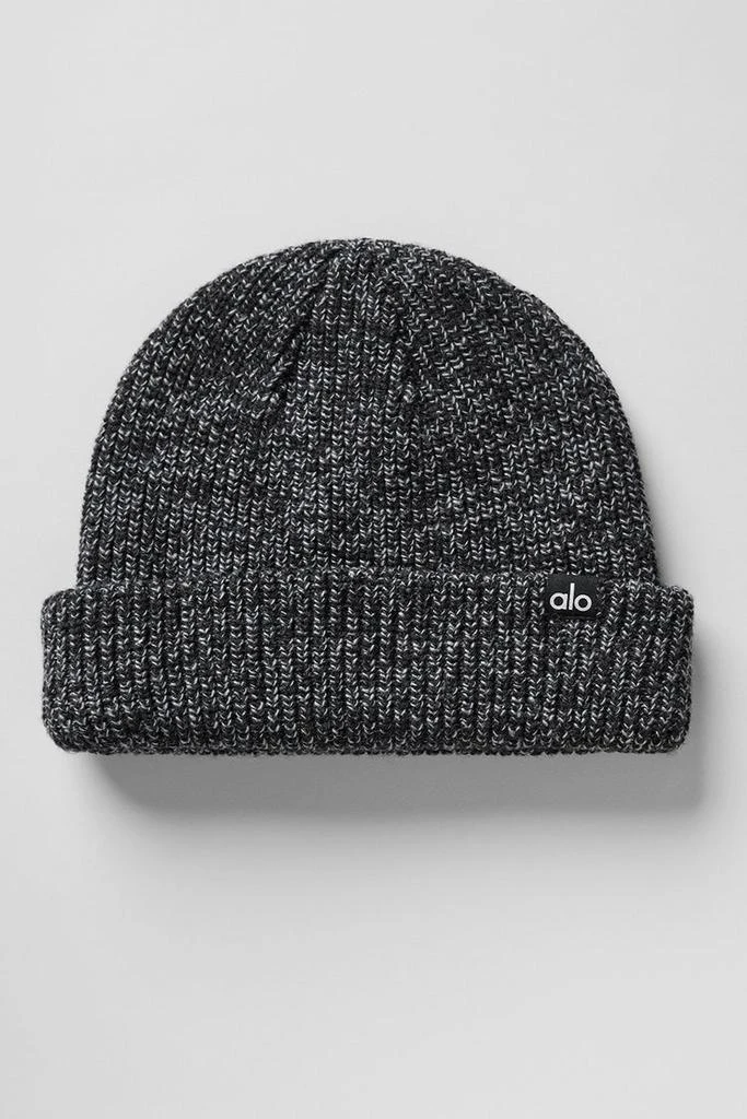 Alo Marl Beanie - Black Marl - Hats - Free Shipping  display picture 2