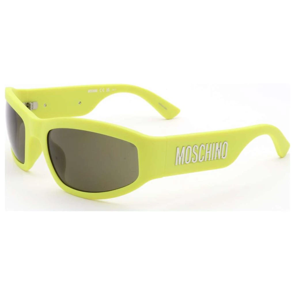 Moschino Moschino Men's Yellow Rectangular Sunglasses 1