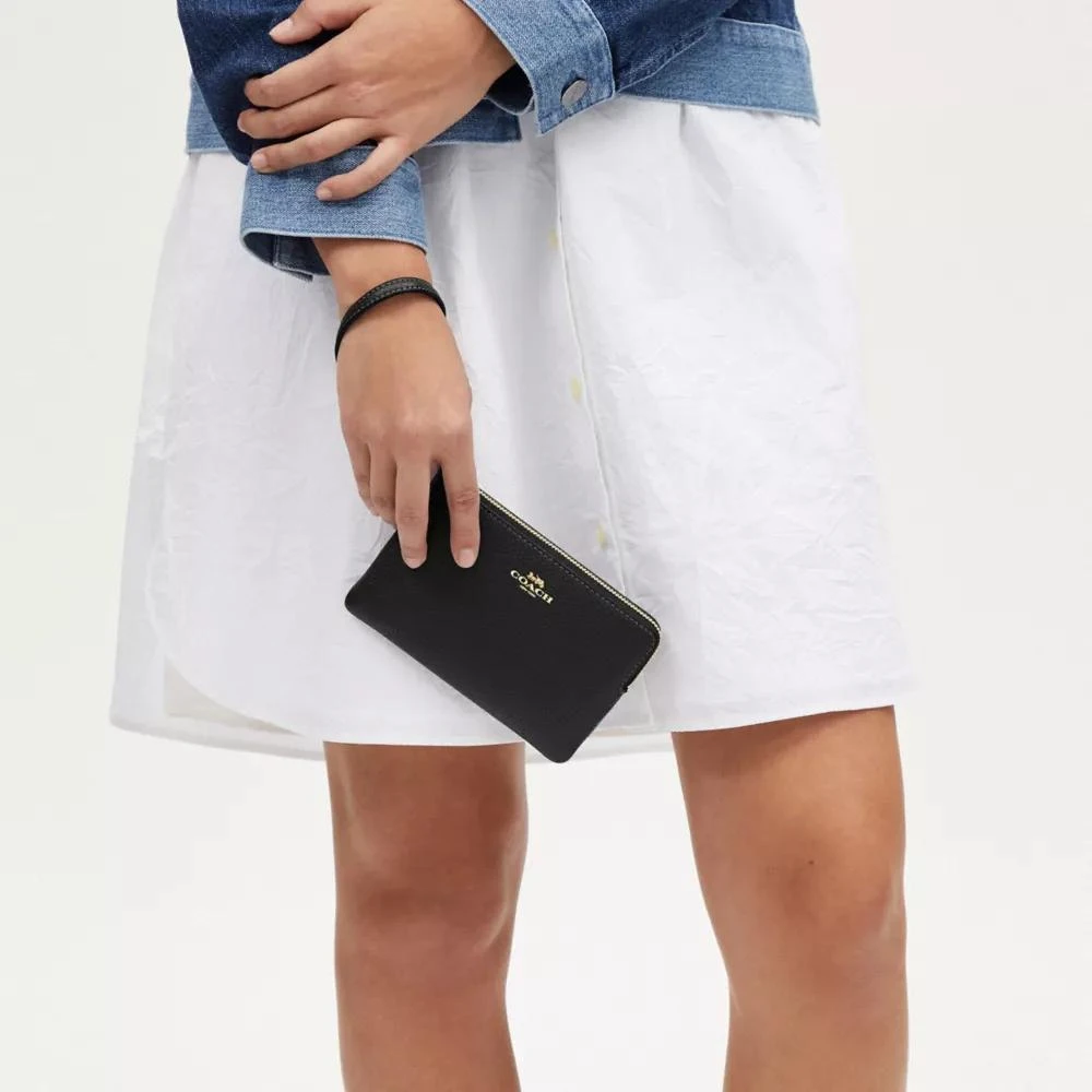 Coach Corner Zip Wristlet 5