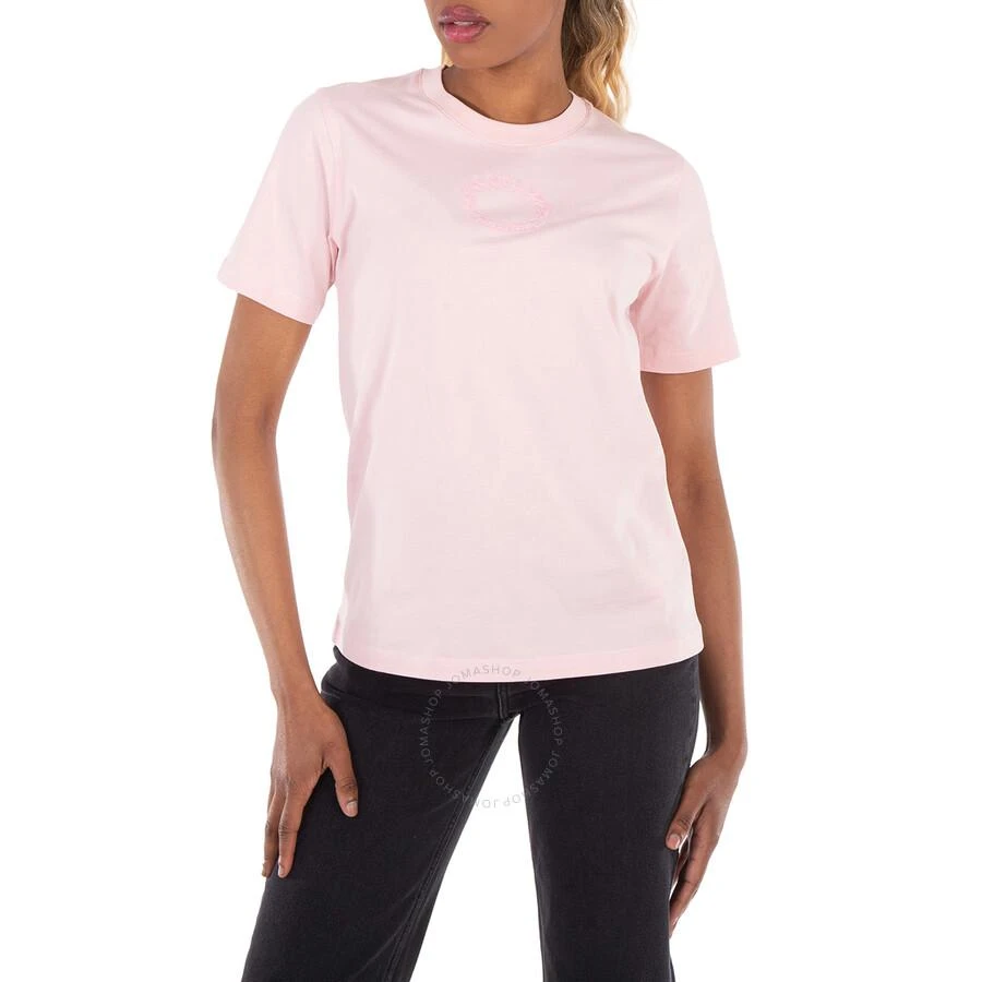 Burberry Margot Embroidered Organic-Cotton T-Shirt 1