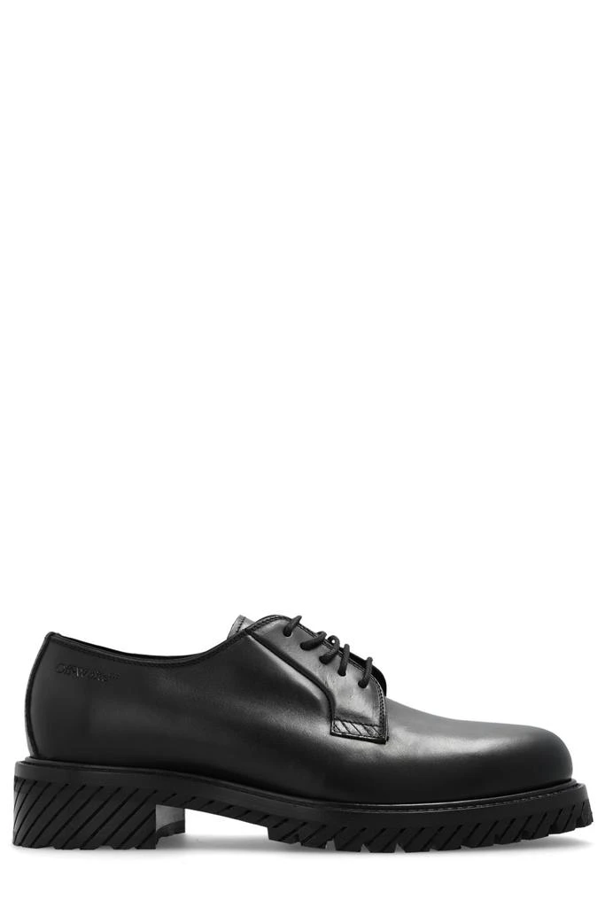 Off-White Off-White Military Lace-Up Derby Shoes 1