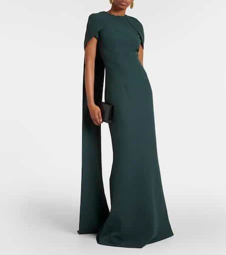 Safiyaa Caped gown 2