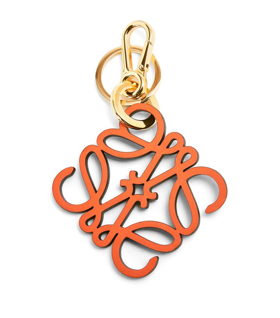 Loewe Leather Anagram Charm