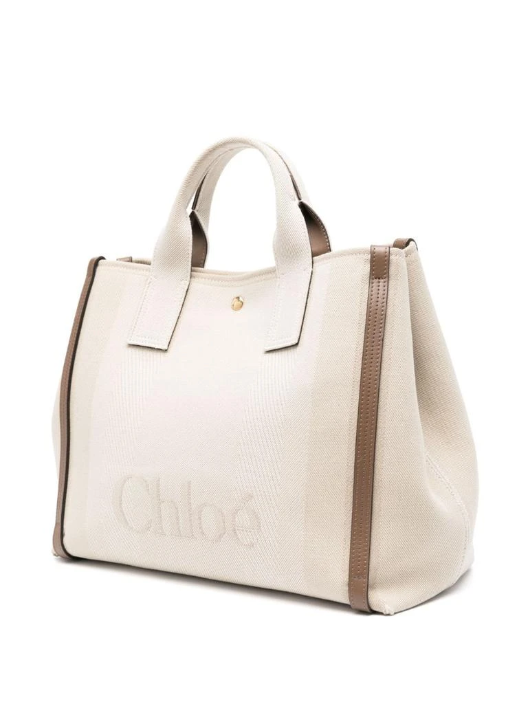 Chloé COTTON BLEND STYLISH BAG 3