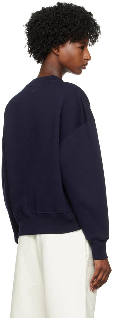 AMI Paris Navy Ami de Cœur Sweatshirt 3