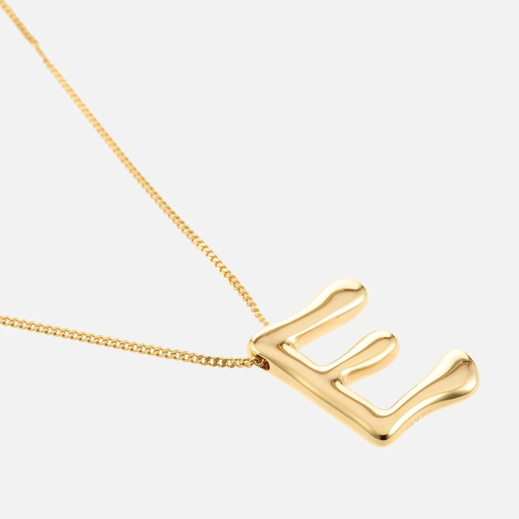 ASTRID & MIYU Initial Bold 18K Gold-Plated Necklace 3