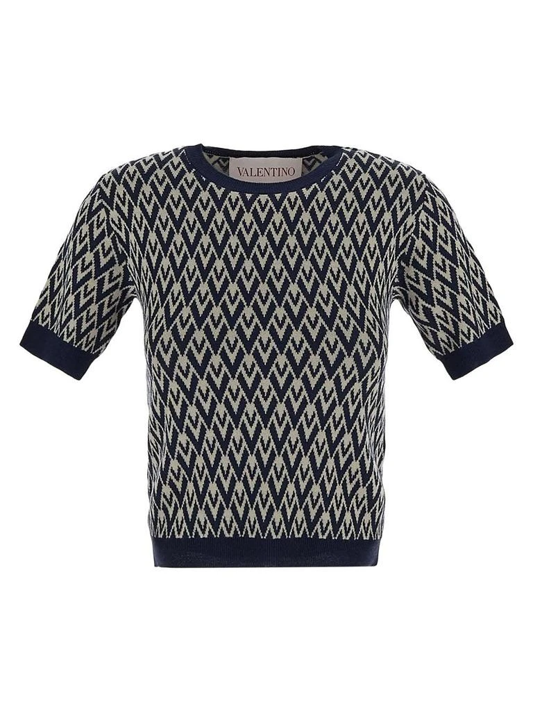 Valentino knitwear logo 1