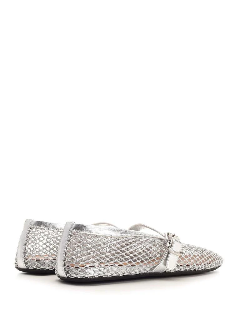 Alaïa Alaïa Rhinestone Embellished Ballet Flats 3