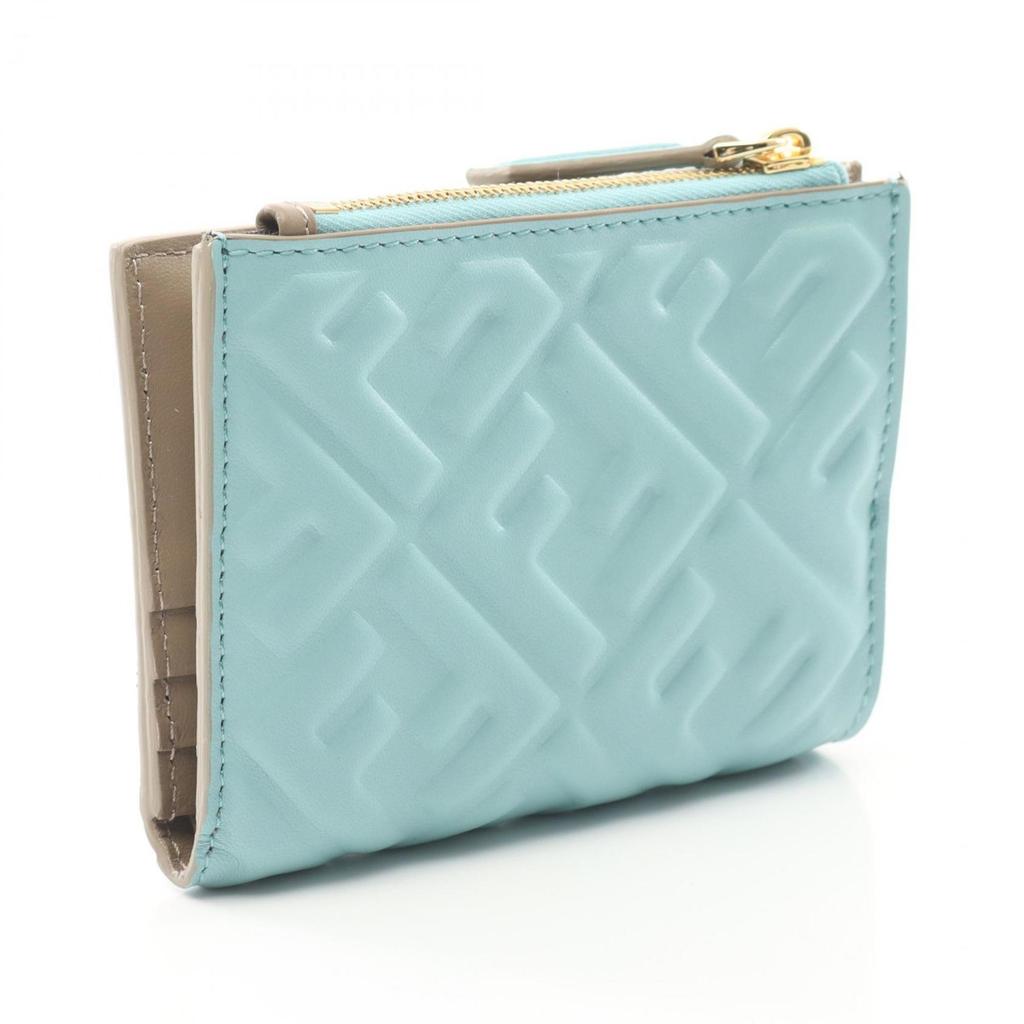 Fendi blue Leather Wallet (Bi-Fold) (Pre-Owned)