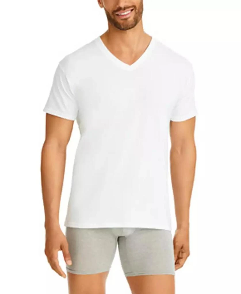 Hanes Men's Ultimate 6pk. V-Neck Undershirts 2