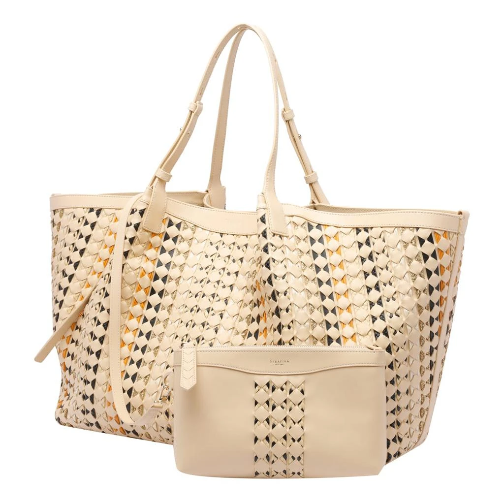 Serapian Maxi Mosaico Secret Tote Bag 2