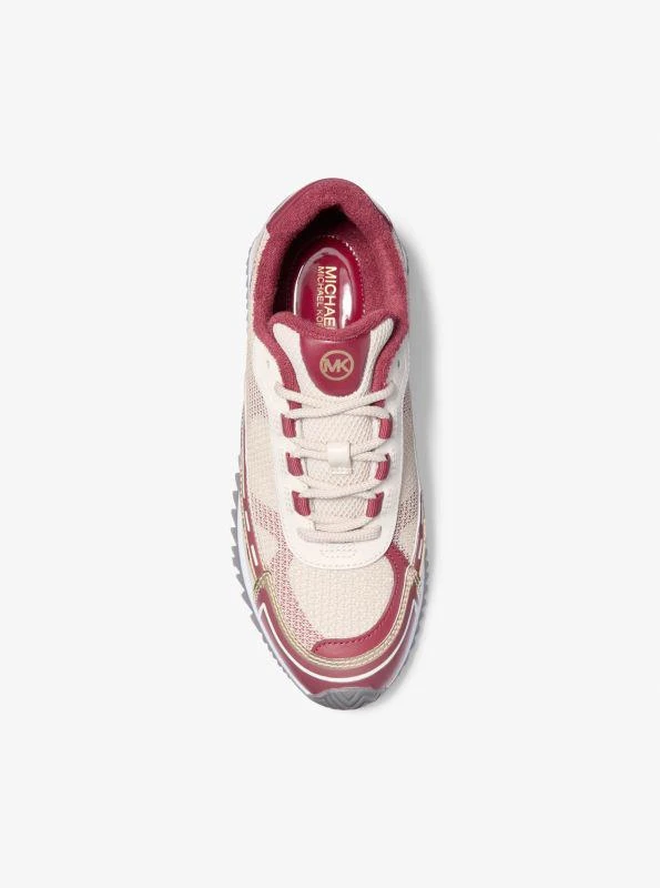 Michael Kors Byrdie Mixed-Media Trainer 4