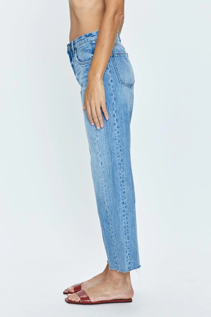 Pistola Denim Bobbie Mid Rise Straight - Facade 3