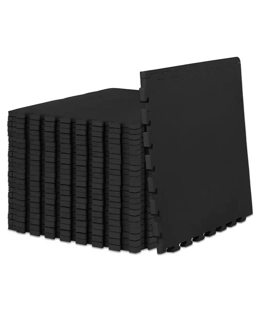 ProsourceFit Exercise Puzzle Mat 3/4-in, 96 Sq Ft - 24 Tiles 1