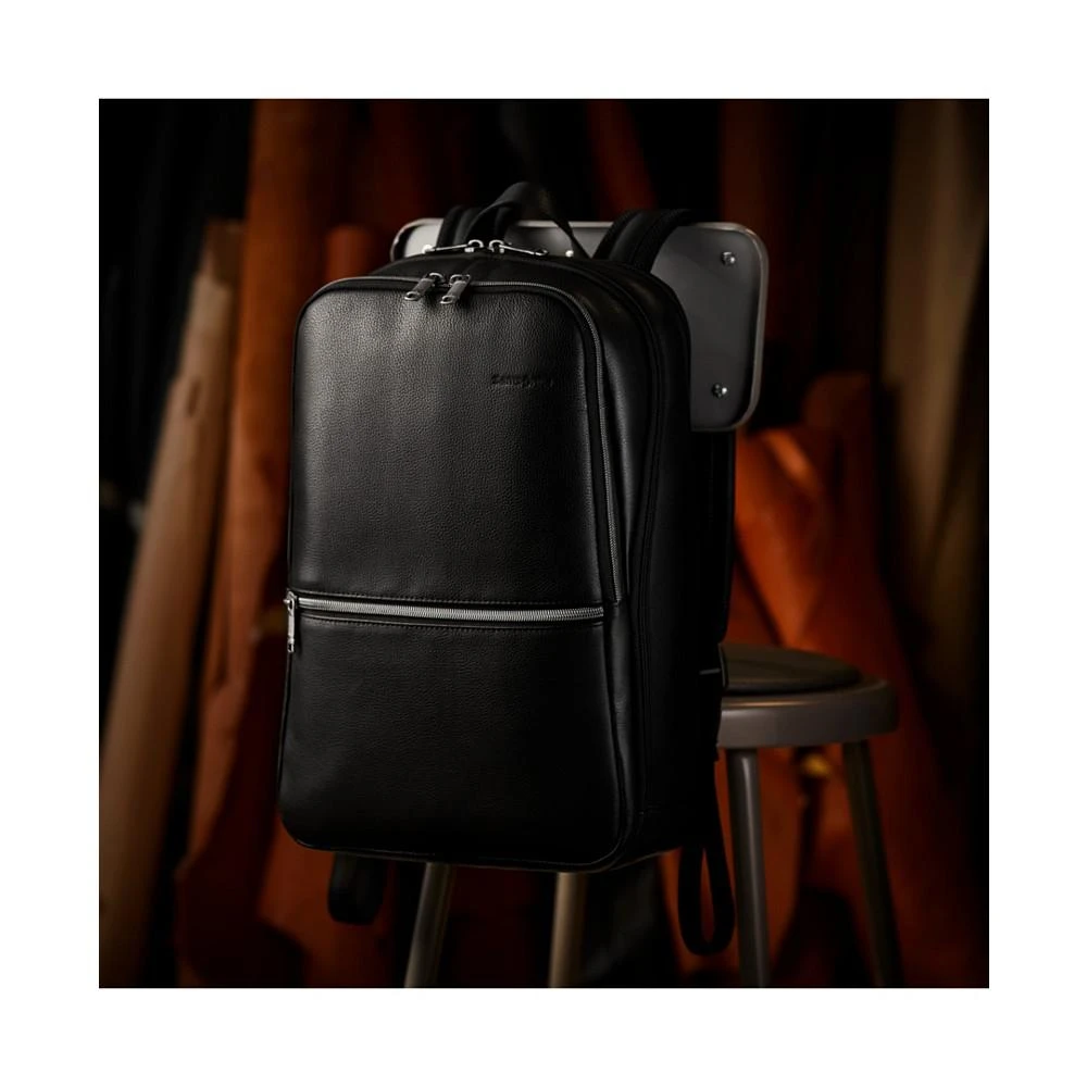 Samsonite Classic Leather Slim Backpack 2