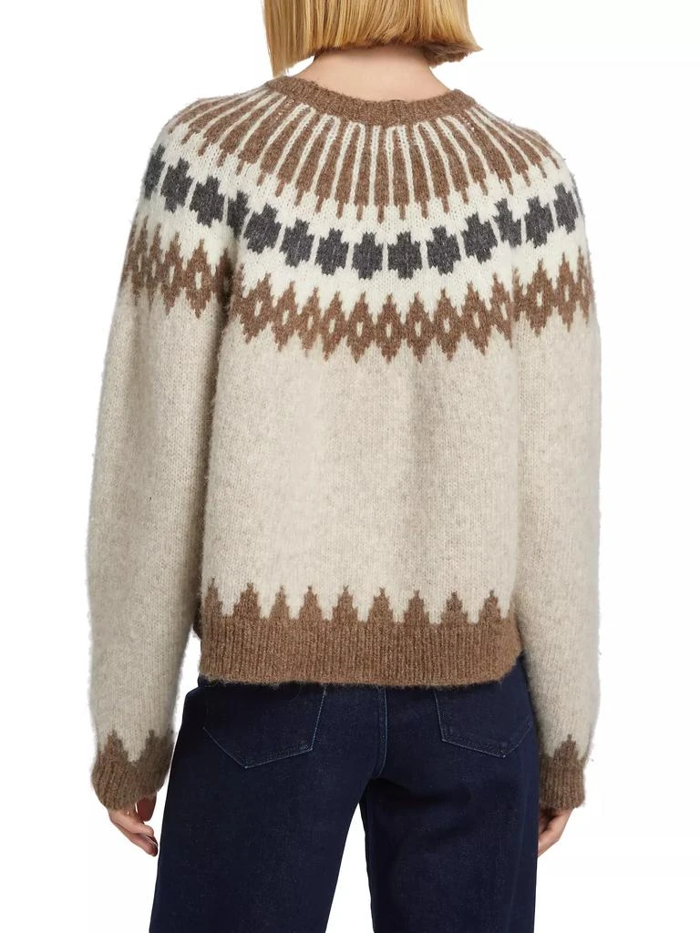 Nili Lotan Alena Fair-Isle-Inspired Sweater 5