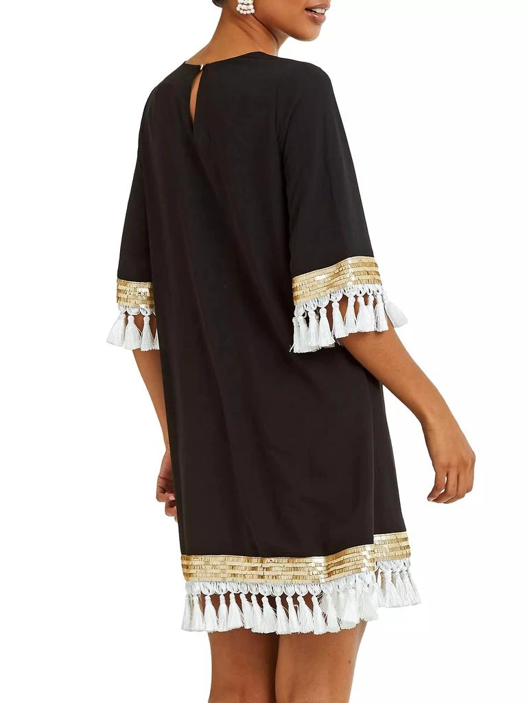 Mestiza New York Shimmy Tassel A-Line Dress 4