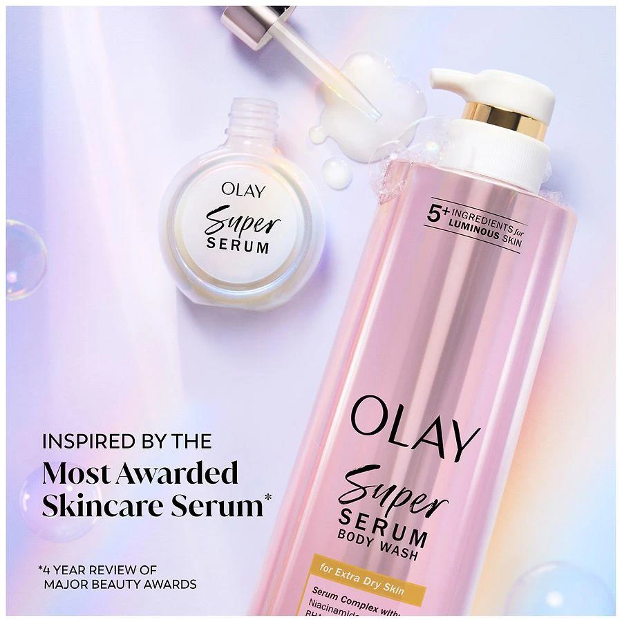 Olay Super Serum Body Wash for Extra Dry Skin 6