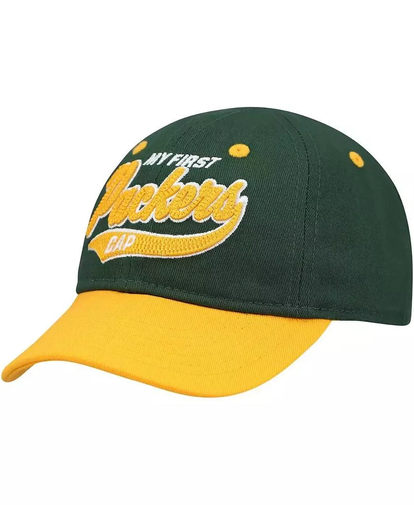 Outerstuff Baby Boys and Girls Green/Gold Green Bay Packers My First Tail Sweep Slouch Flex Hat