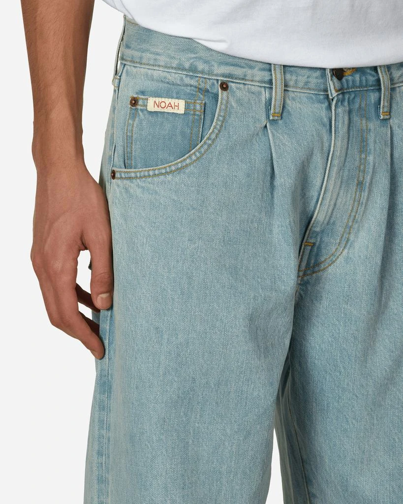 Noah Pleated Jeans Light Wash 5