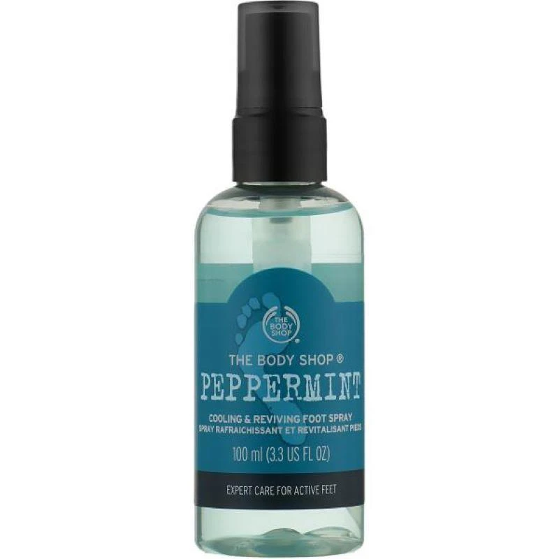THE BODY SHOP The Body Shop - Peppermint Cooling 
Reviving Foot Spray (100ml)