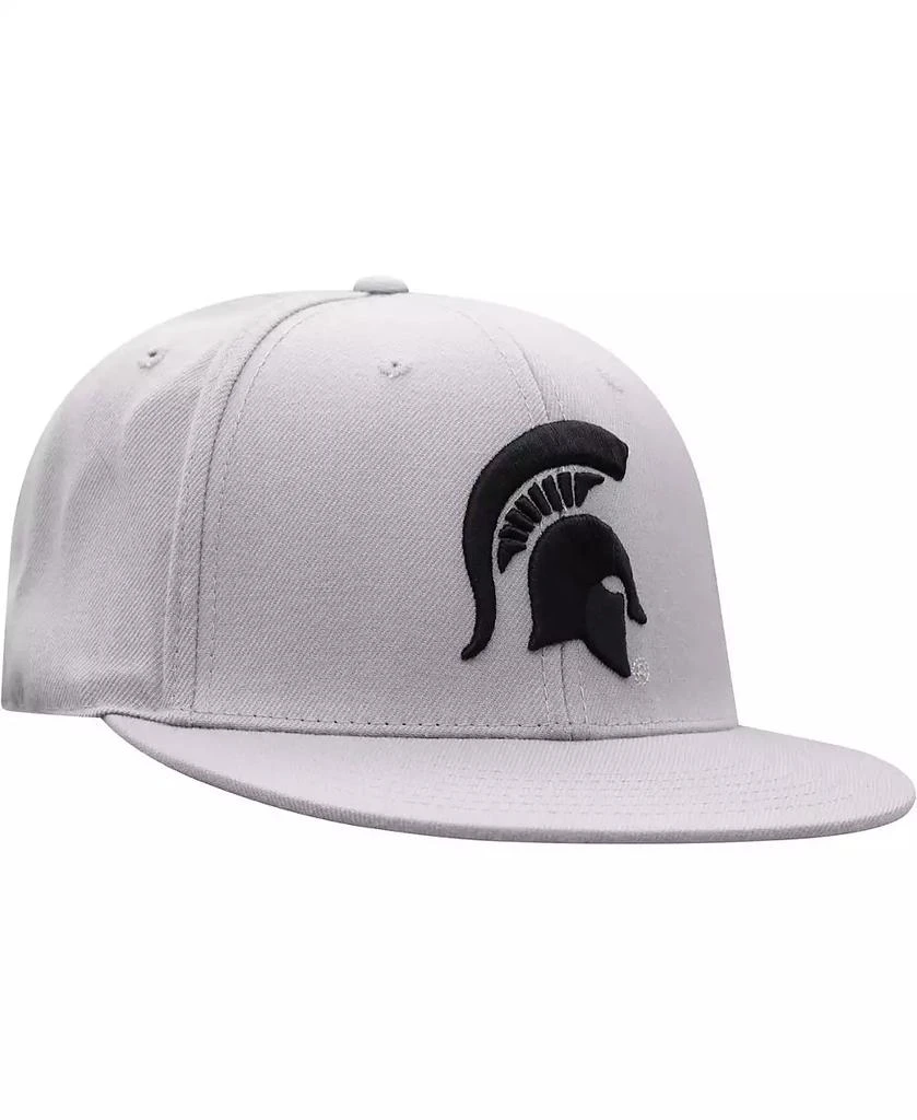 Top of the World Men's Gray Michigan State Spartans Fitted Hat 4